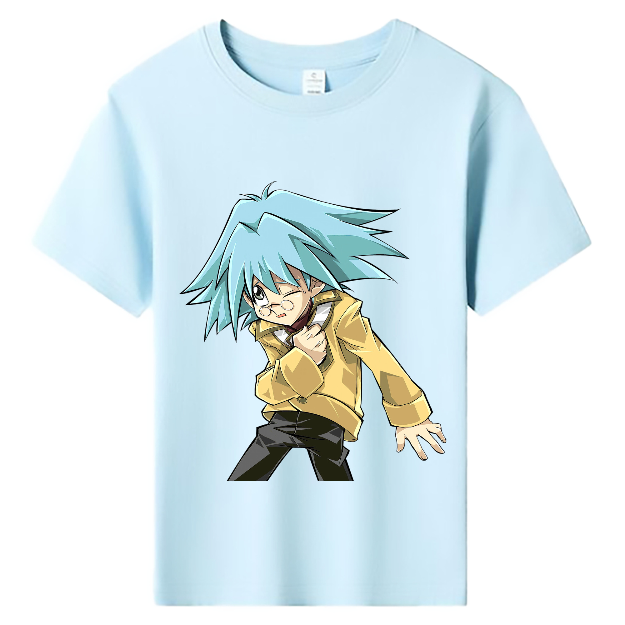 （画像用） 遊☆戯☆王 Yu-Gi-Oh! 綿100％キッズTシャツ（フロントプリント）